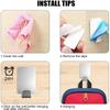 6/12 Pcs Adhesive Stainless Steel Towel Hooks Household Non Punching Strong Hook Wall Hanger Hook