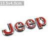 Для Jeep Для JEEP Wrangler Grand Cherokee Compass Renegade Patriot Rubicon Liberty JK XJ Металлическая Наклейка на Капот Багажник Стиль Автомобиля M