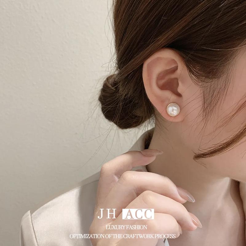 Summer Style Magnetic Pearl Ear Clips for Non-Pierced Ears, Pearl Earrings & Ear Studs