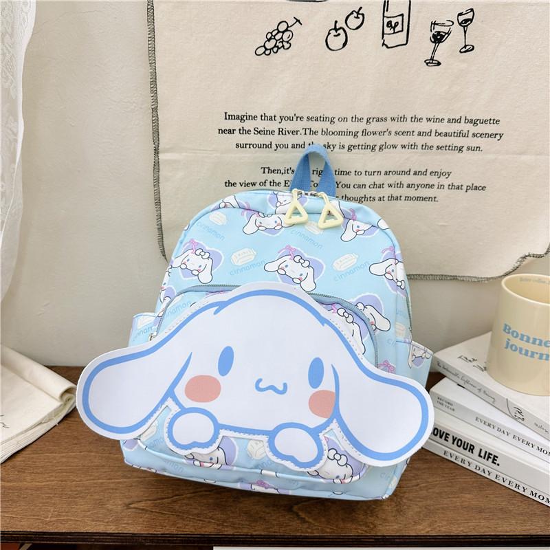 New Cartoon Lightweight Kids' Backpack - Cute Double Shoulder Bag for Boys and Girls