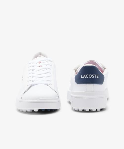 Lacoste Мужские кожаные гольф-ботинки Carnaby Golf RZ7056M56G042
