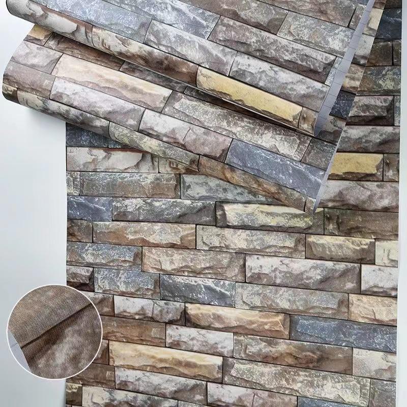 Виниловые обои  Водонепроницаемые самоклеящиеся обои  Цементно-серый контактная бумага для столешницы  Реновация кухонной и ванной мебели