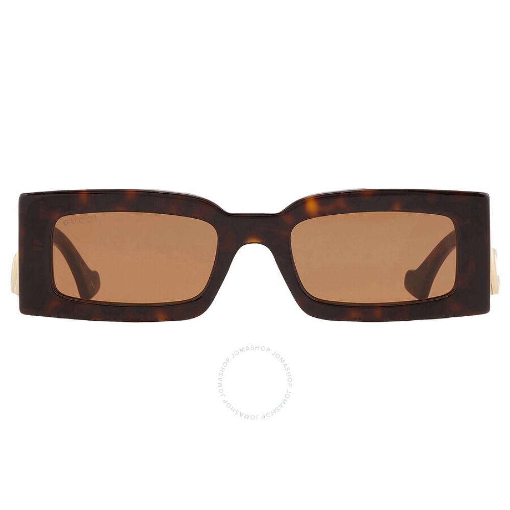 Gucci Brown Rectangular Ladies Sunglasses Gg1425s 002 53