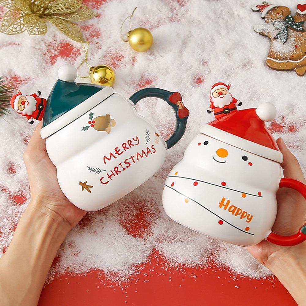 Праздничные подарки Керамические кружки Креативная керамическая кофейная чашка Новый дизайн Кружки для пары Офис Дом