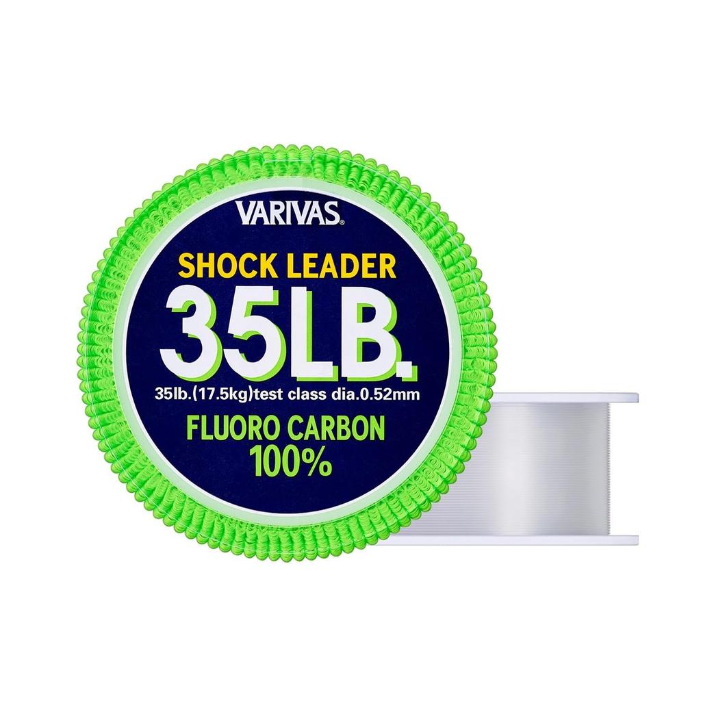 MORRIS Шок-лидер Varibus Флюорокарбон 30м 10 35lb Натуральный №