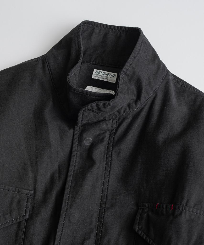 BEHEAVYER Dyed M-S Field Jacket Anthracite