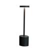 3 Colors Rechargeable Alloy Cordless LED Table Lamp Touch Switch Night Light Nordic Style Home Bar Restaurant Ambiance Desk Lamp