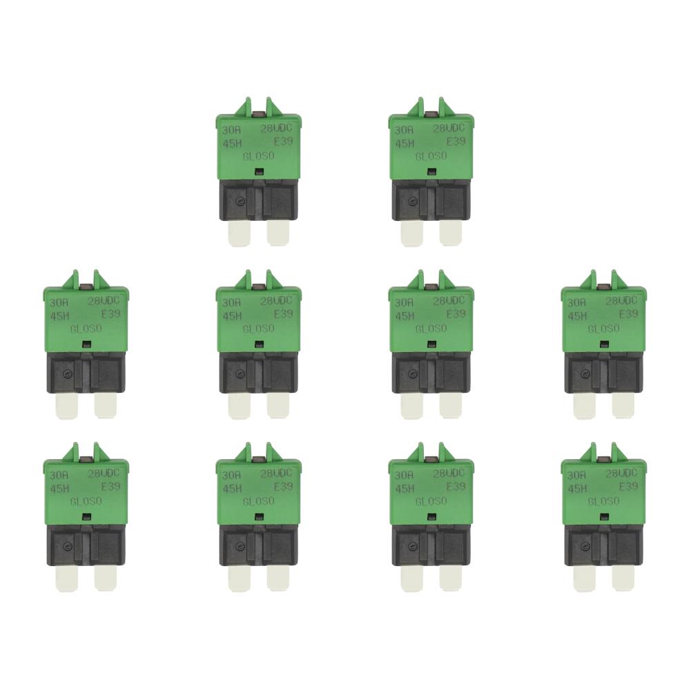 2-30 шт. 5/7,5/10/15/20/25/30A DC28V ручной сброс предохранитель адаптер автоматический выключатель ATC ножевой предохранитель для морского ралли автомобильная лодка