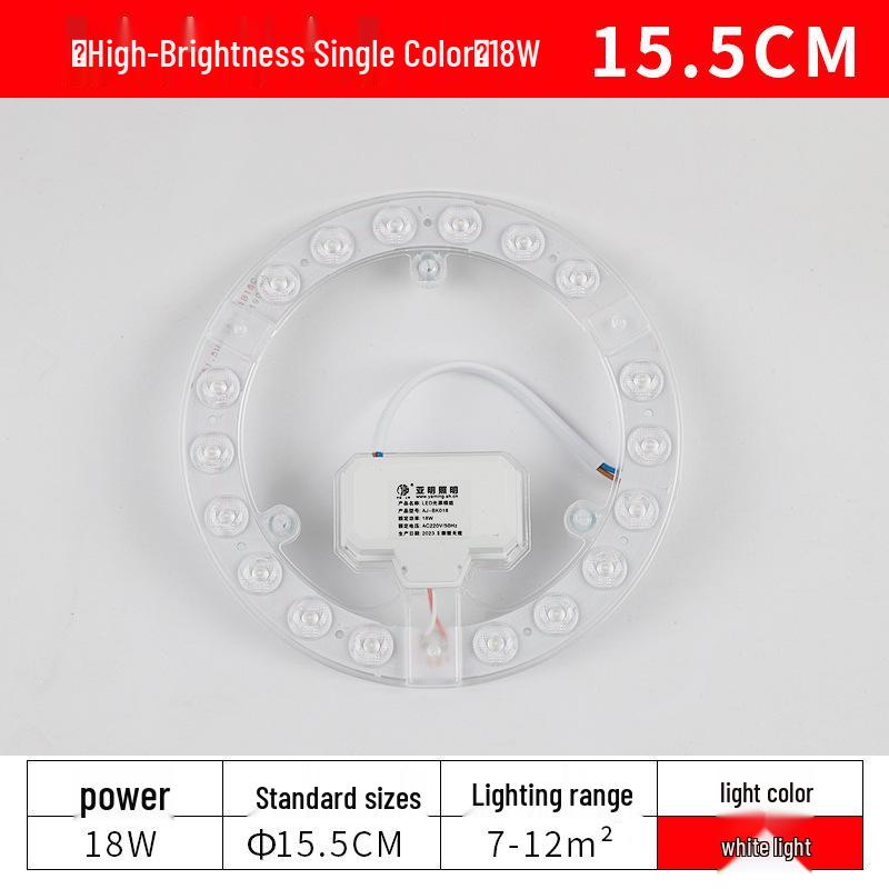 Светодиодная потолочная панель: Энергосберегающая лента, трубка и плата для ремонта спальни и гостиной