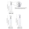 Transparent Sprayers Plastic Spray Empty Bottle Spray Mist Clear Hair Misting Plants Cleaning Liquid Dispensing Container
