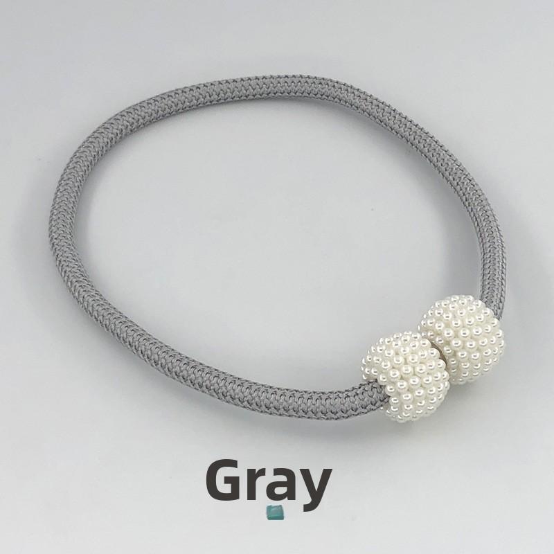 Высокопрочный магнитный притяжение жемчужный магнитный пряжка ткань для хранения галстука штора магнитная пряжка шнурок для штор