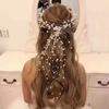 Beaded Fairy Hair Band Imitation Pearl Bridal Headdress Pearl Headdress Pageant Prom