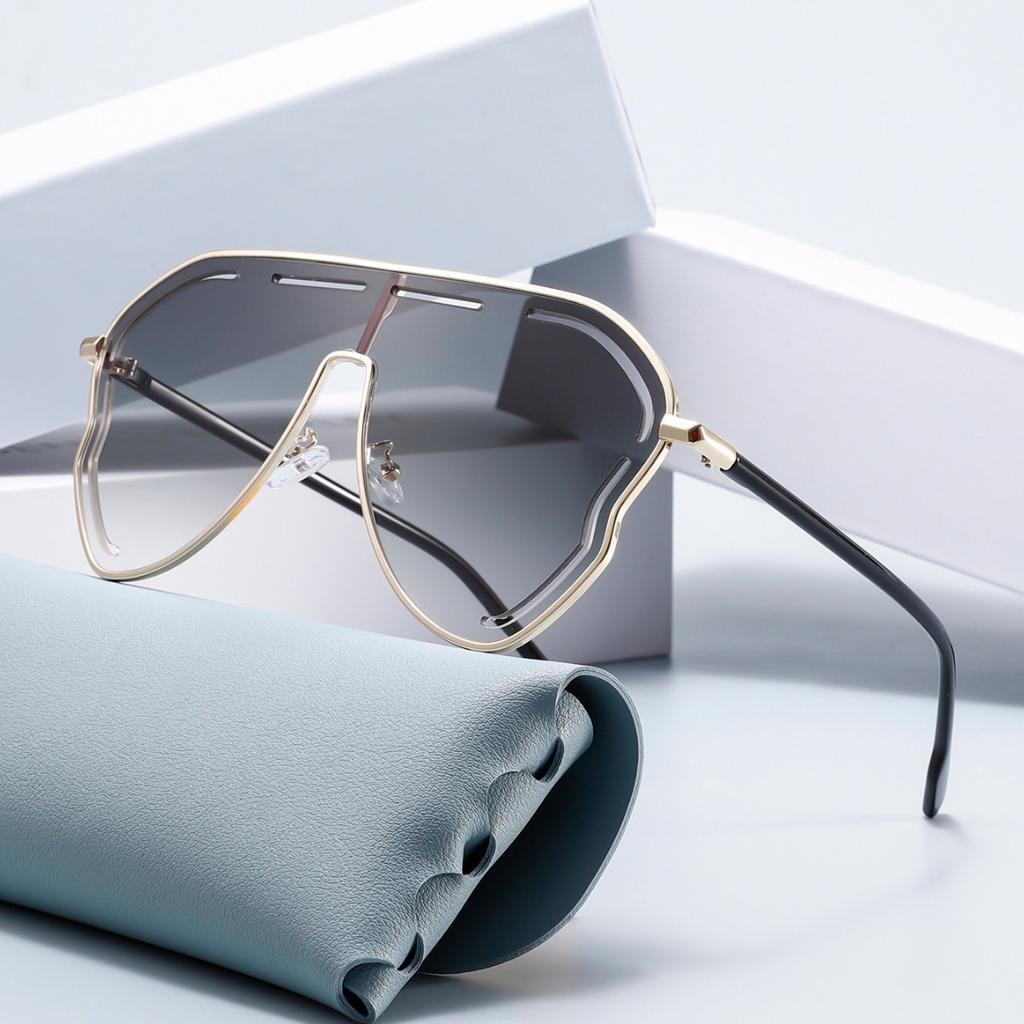 Цельные полые солнцезащитные очки Солнцезащитные очки Модные солнцезащитные очки для женщин
