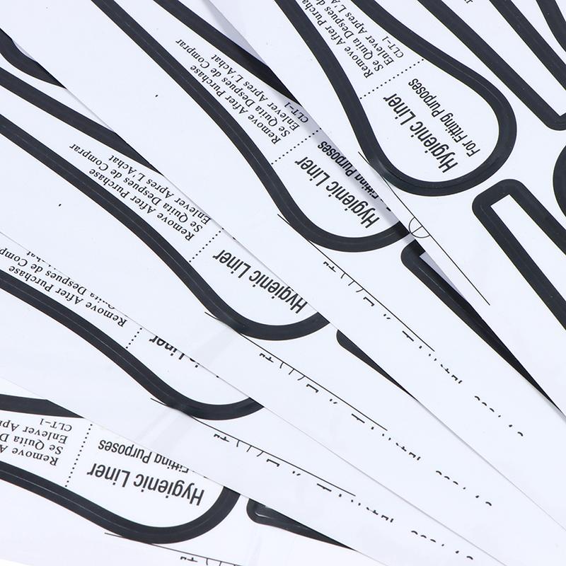 80Pcs/Set Hygiene Label Swimwear Lingerie Underwear Brief Bikini Try On Sticker