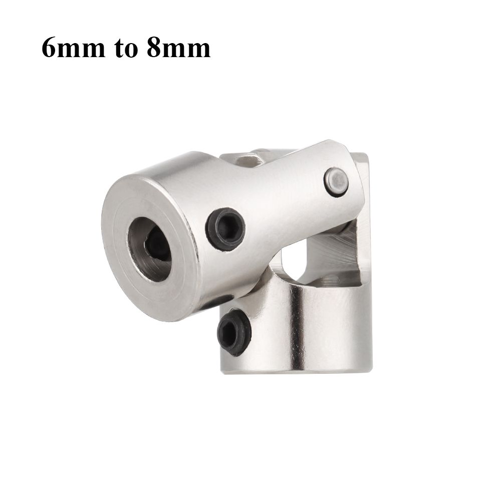 Rc Boat Car Metal Cardan Joint 2mm/2.3mm/3mm/3.175mm/4mm/5mm/6mm/8mm Gimbal Couplings Shaft Motor Connector Universal Joint