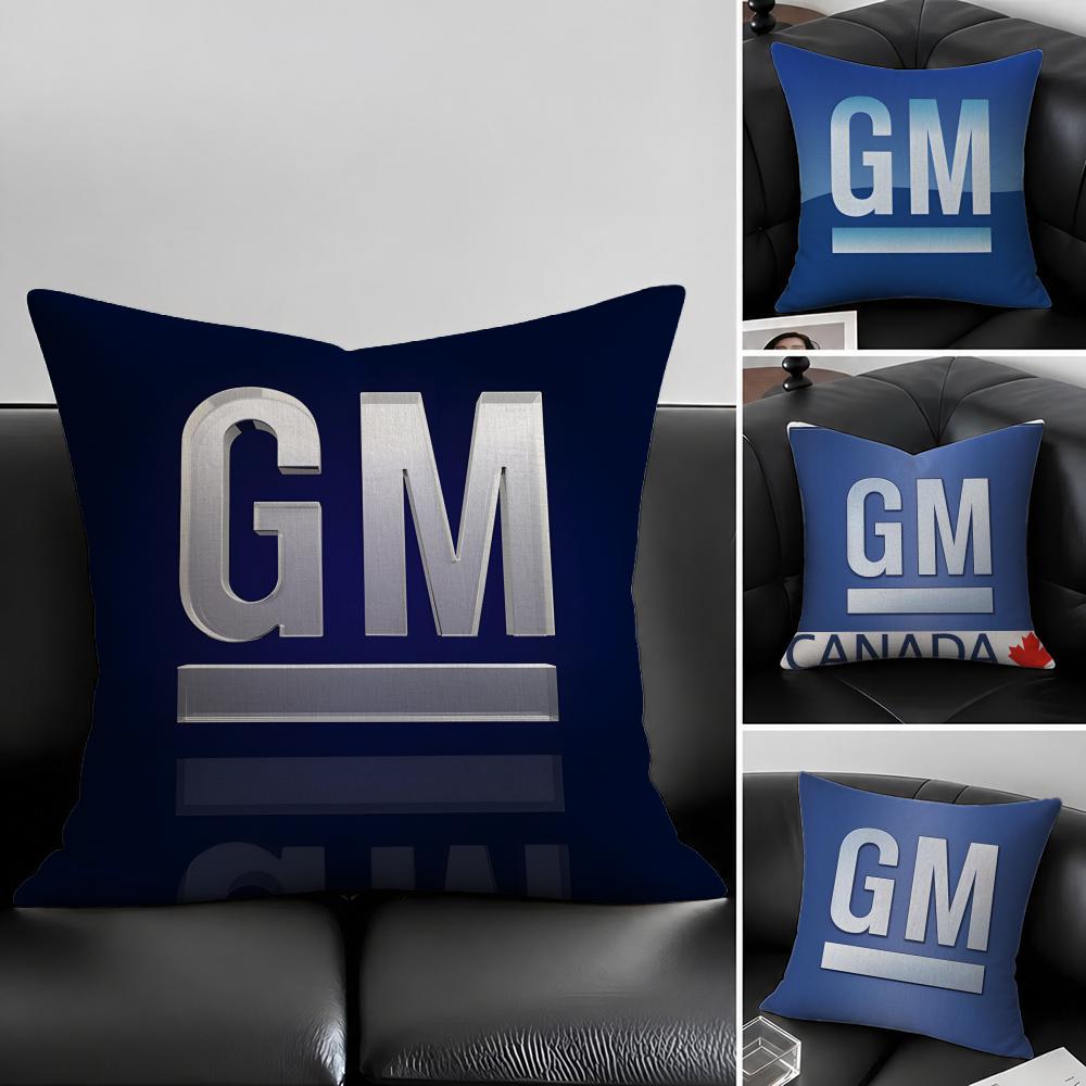 Brand General Motors Cushion Cover Natural Linen Pillowcase Set AllinOne Decor for Sofa Bedroom Chair