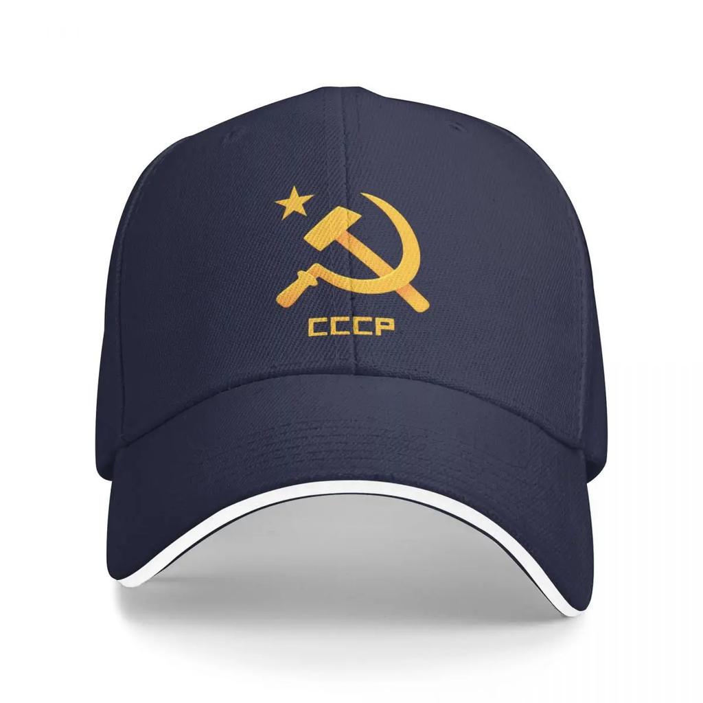 СССР Советский Союз Россия Серп и Молот Флаг СССР CCCP Мужские Бейсболки Кепка Козырек Ветрозащитная Шляпа