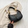 Stylish Pu Crescent Bag For Women With Chic Design And Versatile Color Options