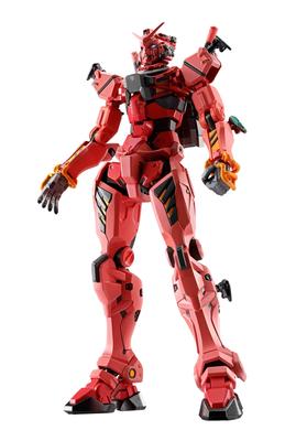 TAMASHII NATIONS METAL ROBOT SPIRITS Мобильный доспех Гандам GQuuuuuuX Зик Красный примерно АБС ПВХ окрашенная фигурка действия <SIDE MS> (читать Топор) Гандам,