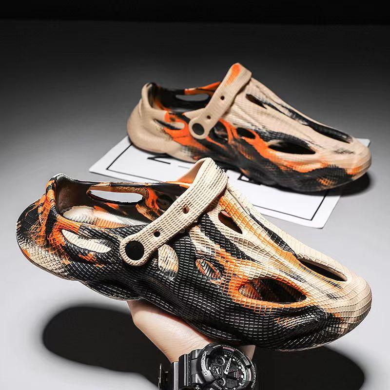 Новинка, садовые сабо для женщин, мужские сандалии, легкие пляжные сабо из ЭВА, летние пляжные тапочки для мужчин, летние пляжные тапочки