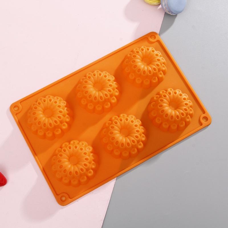 DIY шоколадный желе-пудинг форма для торта с 6 силиконовыми украшениями для мороженого форма для льда