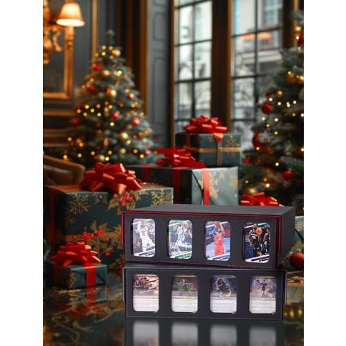 Deck Case, Trading Card Case, Storage Box, Holds 3000+ Cards, with Window, Display Slots, Dividers, and Card Stoppers, Compatible with Yu-Gi-Oh!, MTG,