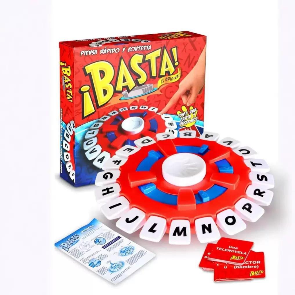 BASTA Crazy Alphanumeric Fast-paced Interactive Board Puzzle for Children
