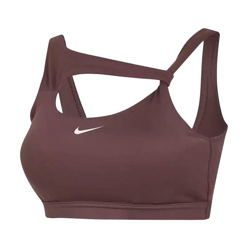 Nike Спортивное нижнее белье женское коричневое средняя поддержка IB9927-502