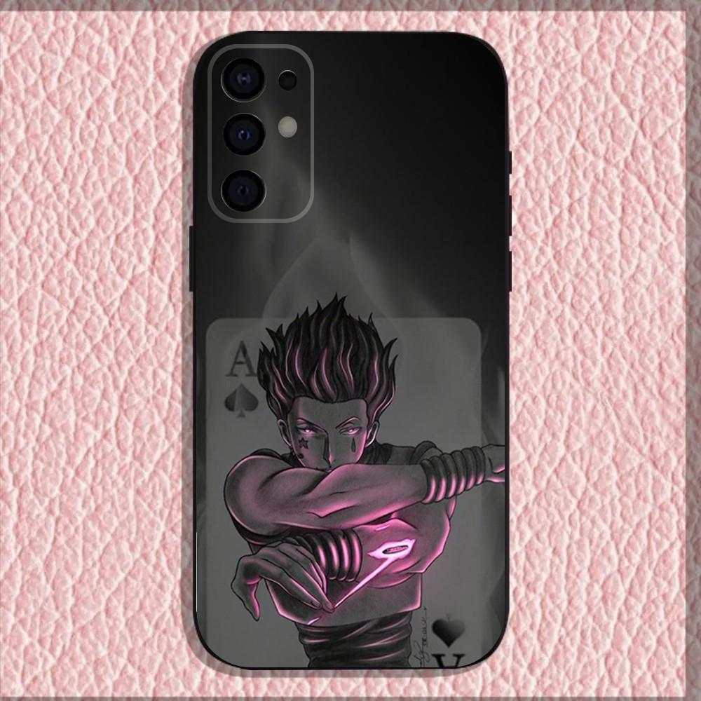 Чехол для телефона с аниме-персонажем Хисока М. Морроу для Samsung S25, S24, S21, S22, S23, S30, Ultra, S20, Plus, Fe, Lite, Note, 10, 9, 5G Черный