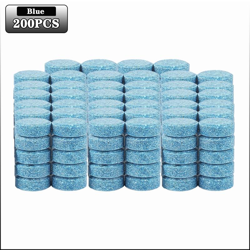 Таблетки для чистки автомобильных стекол Очиститель автомобильных стекол Твердые пенные таблетки для стеклоочистителей Таблетки для автомобильной пены Твердый очиститель для стекол