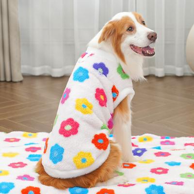 Осень и зима новая кошка домашняя одежда новая одежда для собак плюшевая плюшевая золотистый ретривер большая собака золотистый ретривер товары для кошек