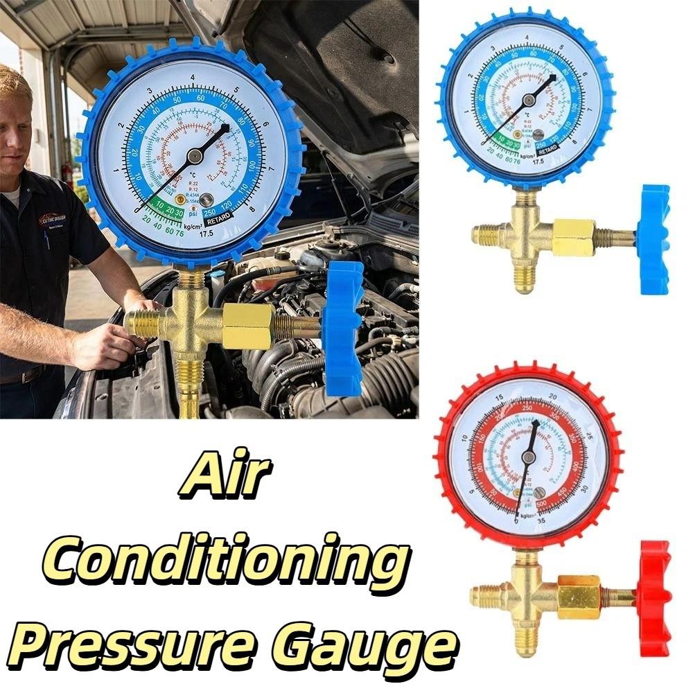 Low Side Single Manifold Refrigerant Pressure Gauge  Cooling Agent Charging