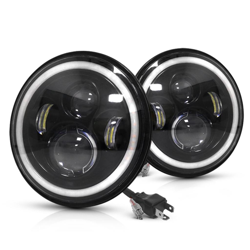 7-дюймовая светодиодная фара для Wrangler, мотоцикла или внедорожника