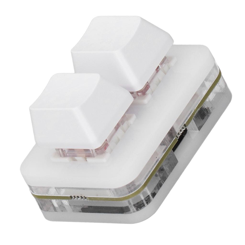 2 клавиши Красный Клавиатура Механическая USB-клавиатура для ритм-игр Функция копирования-вставки