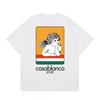 2026 Casablanca Print Loose Fit Cotton T-Shirt Men Youth Casual Wear