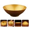 Blessing Bowl Golden Spiritual Decorative Fu Bowl Ornament Wealth Attracting Bowl Desktop Decoration Collection Bring Good Luck