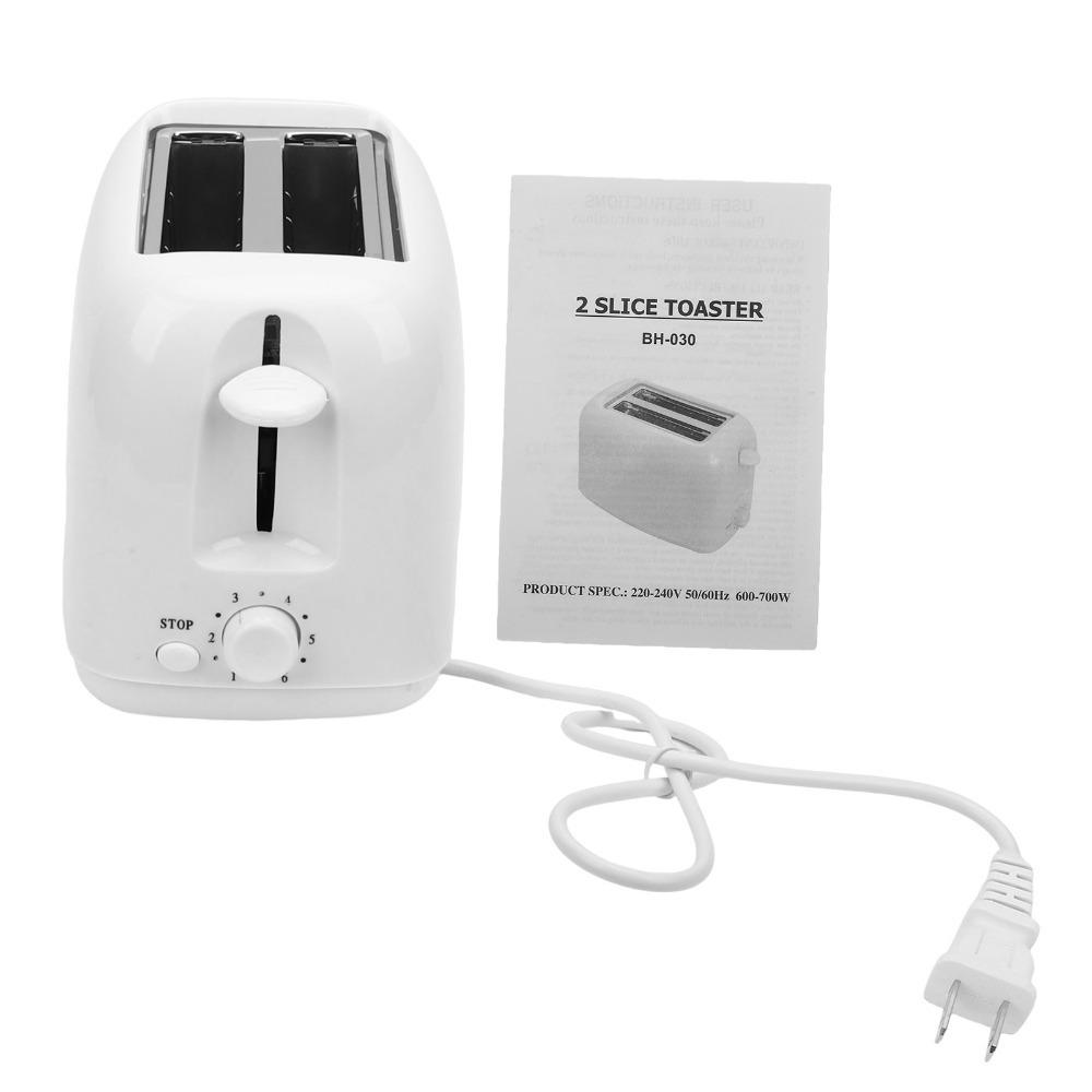 Extra Wide Slot Bread Toaster 6 Browning Setting Breakfast Toaster Bagels Thick Slices
