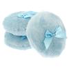 3Pcs Baby Body Powder Compact Bowknot Powder Puff Soft Touch for Household Home Salon Makeup Use Makeup