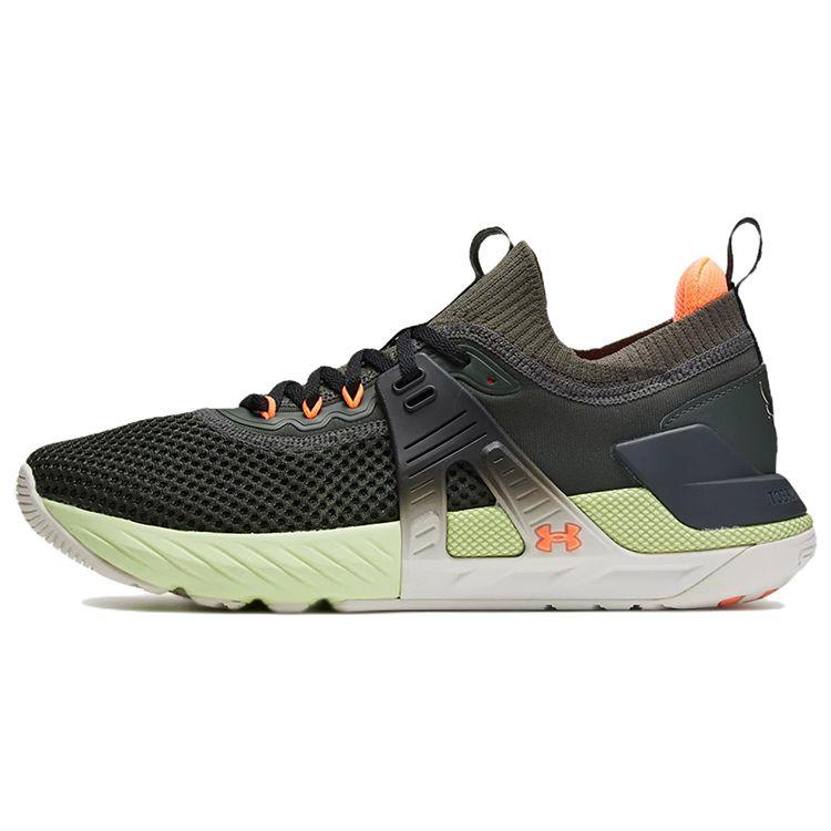 Under Armour Project Rock 4 Mana Baroque Green Men Sneakers Pale-Olive 3025940-304
