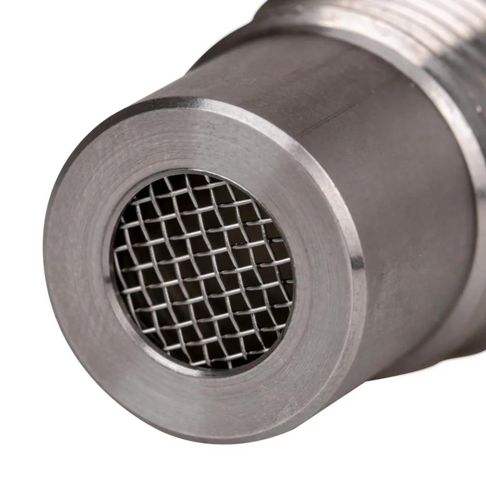 2 шт. Универсальный удлинитель фильтра кислорода O2 Датчик Разъем Удлинитель Распорная резьба M18*1.5 Адаптер из нержавеющей стали Автозапчасти