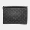 [Pre-Owned] Louis Vuitton Pochette Voyage MM 'Black Monogram Eclipse Canvas' - Very Good #PR7T2Z