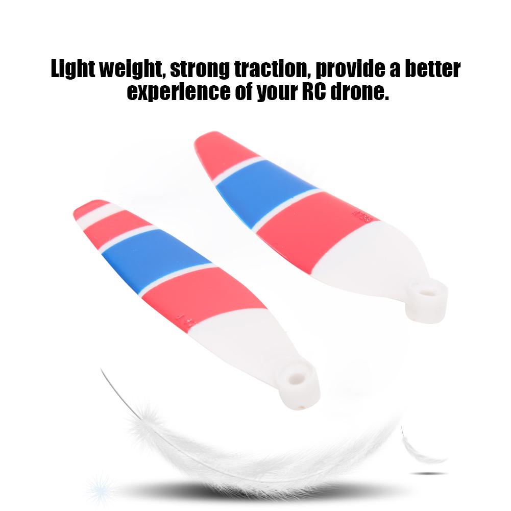 2Pair RC Drone 4726F Propeller Noise Reduction Replacement Fit for DJI Mavic Mini(Double Sided 3 Colors )