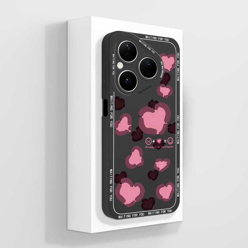 Чехлы для телефонов Huawei Pura 80 Pro Honor X7d X9d X20 V40 с красивыми деревенскими узорами, защитой объектива, из жидкого силикона, противоударный чехол для Huawei