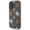 Etui do iPhone 16 Guess Hardcase Peony MagSafe Brązowy