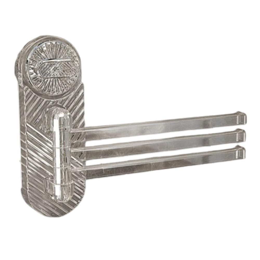 180°Rotating Suction Cup Towel Rack Multi-pole Toilet Towel Rod Clothes Hanger  for Kitchen