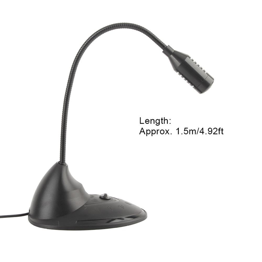 Directivity Omnidirectional Microphone 3.5mm Plug Computer Microphone Notebook Microphone  PC Use