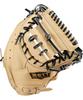 ZETT Winning Road Soft Baseball B BRCB33512F Catcher's Mitt, Black/Pastel (1932),