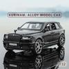 1:32 Scale Rolls Royce Cullinan Cars Toys Alloy Models 6 Doors Opened Miniature Car with Light Music Vehicles Boys Perfect Gifts