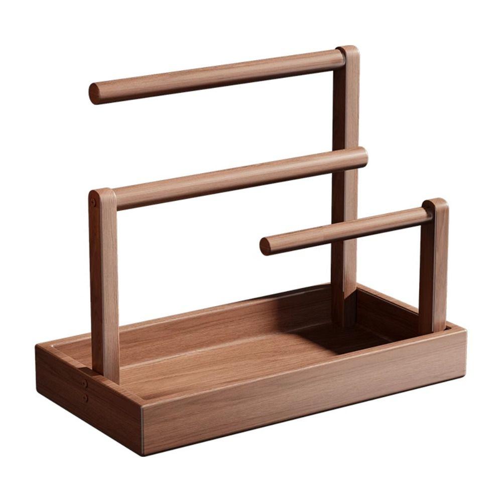 Solid Wood Bracelet Storage Holder Large Size Jewellery Organizer Closet Organization