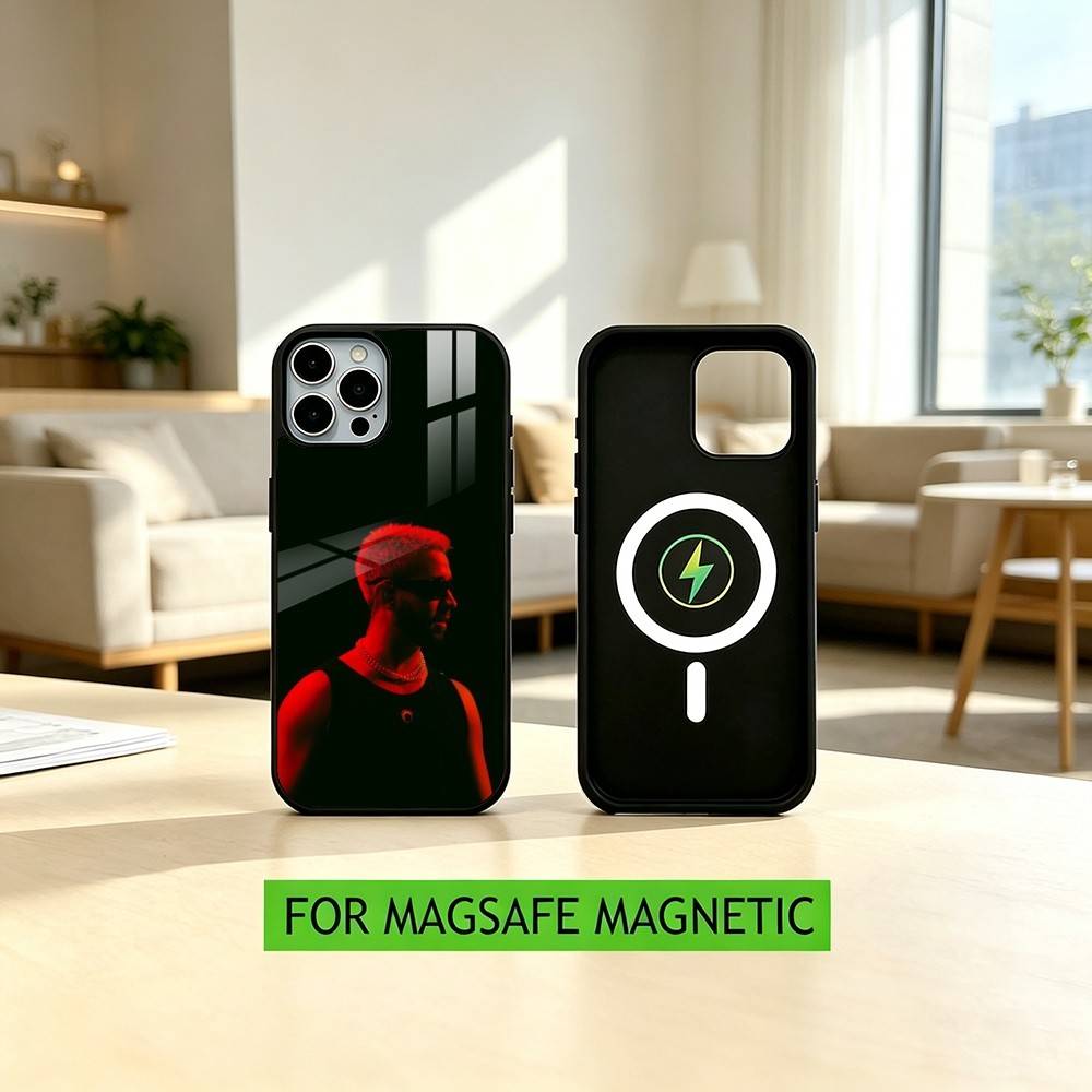 S-Singer M-MORA Phone Case For iPhone17,16,15,14,13,12,11 Plus,Pro Magnetic with Magsafe Wireless Charging